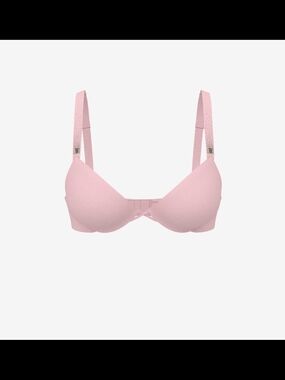Victoria's Secret Light Pink Padded Shine Logo Bra